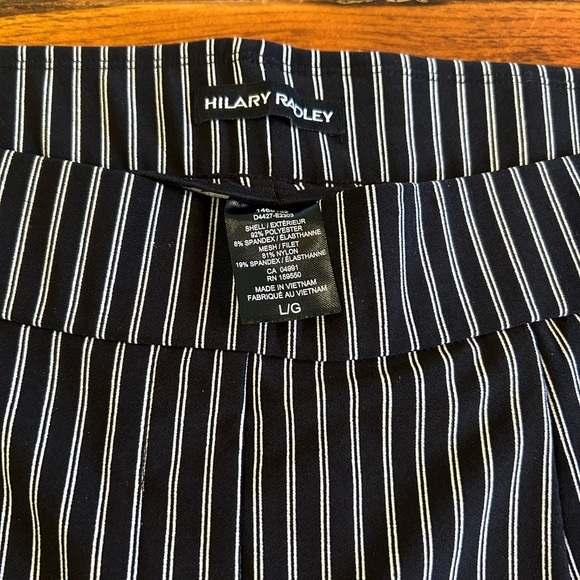 Ladies spandex/polyester blend pants with elastic waist - Picture 3 of 4